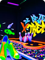 Glow In The Dark Mini Golf